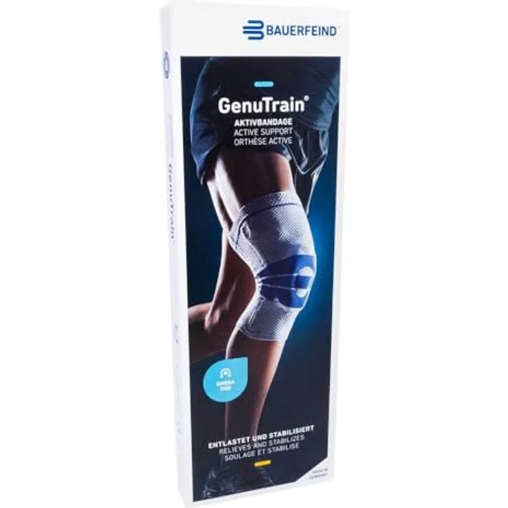 Bauerfeind GenuTrain Kniebandage 4 titan - Preisvergleich – Bild 2