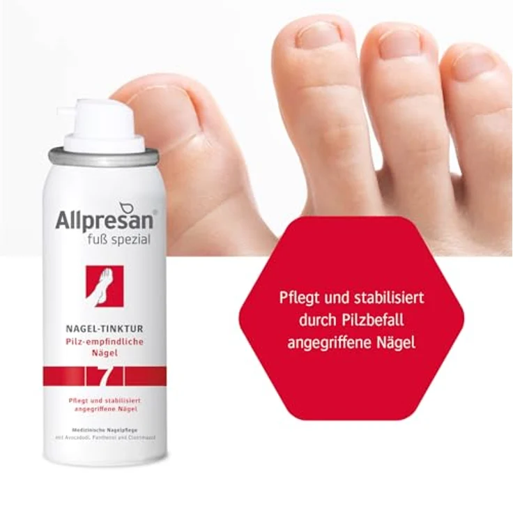 Allpresan Fuß spezial Nr. 7 Nageltinktur für Pilz-empfindliche Nägel - Hygienische und einfache Anwendung - 50 ml – Bild 4