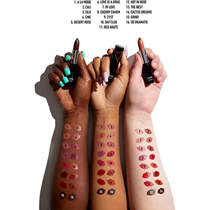 Nyx Professional Makeup Shout Loud Lippenstift Desert Rose 3,5G – Bild 5