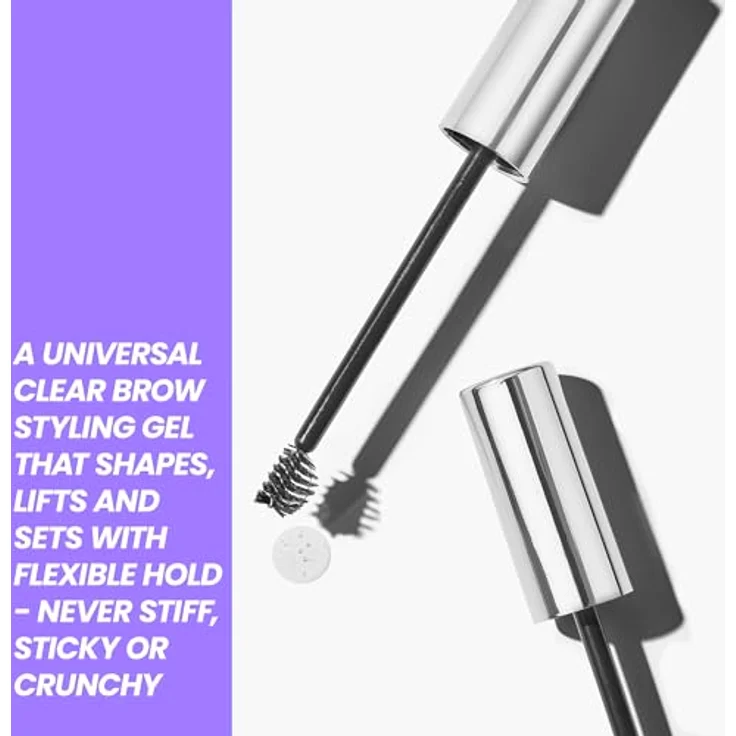 WONDERSKIN Brow Styler Augenbrauengel und Augenbrauen-Mascara, 4,65 ml, mit praktischem Pinsel für fixierte Augenbrauen – Bild 6