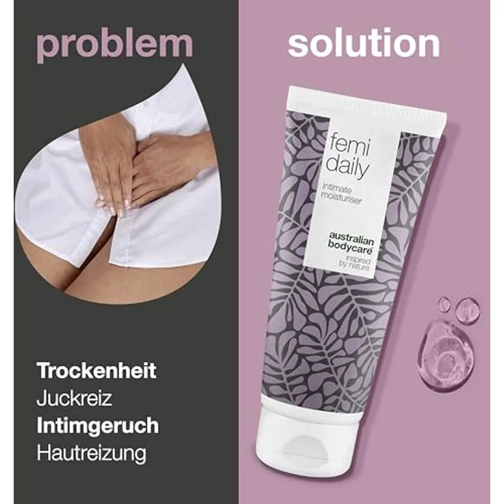 Australian Bodycare Tea Tree Oil Femi Gel, Intimgel für Damen mit langanhaltendem Frischegefühl, 200 ml – Bild 2
