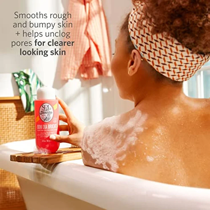 SOL DE JANEIRO Brazilian 4-Play Moisturizing Body Wash mit Frucht-AHAs und Salicylsäure, 240ml – Bild 4