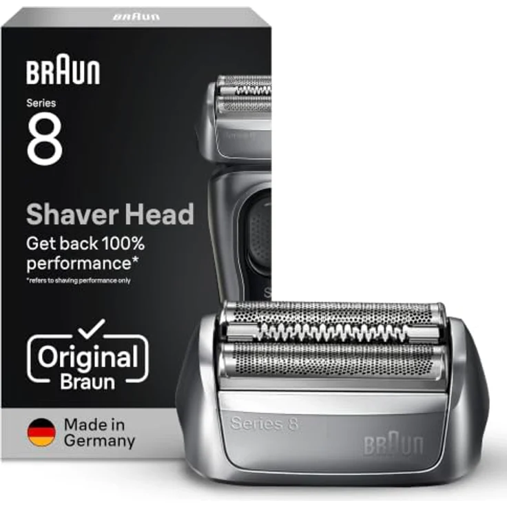 Braun Zubehör Combipack 83M, Scherkopf und Schneidsatz für Series 8 Rasierer, hautfreundliche Klingentechnologie, Made in Germany – Bild 1