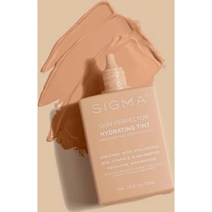 Sigma Beauty Skin Perfector Hydrating Tint, getönte Tagescreme mit feuchtigkeitsspendender Hyaluronsäure, Farbton 3, 33 ml – Bild 2