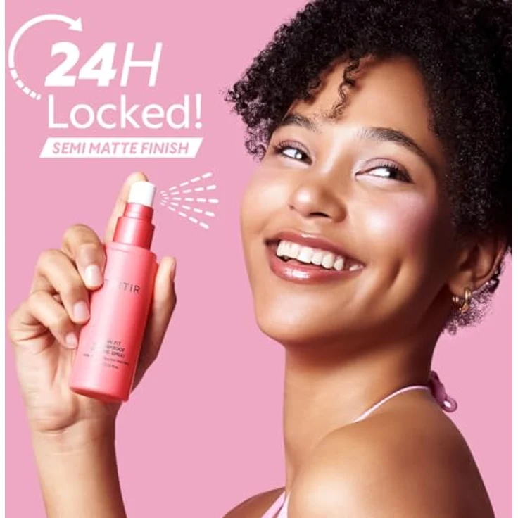 TIRTIR Mask Fit Waterproof Setting Spray, Wasserfester Make-up-Fixer für langanhaltend frischen Look – Bild 4