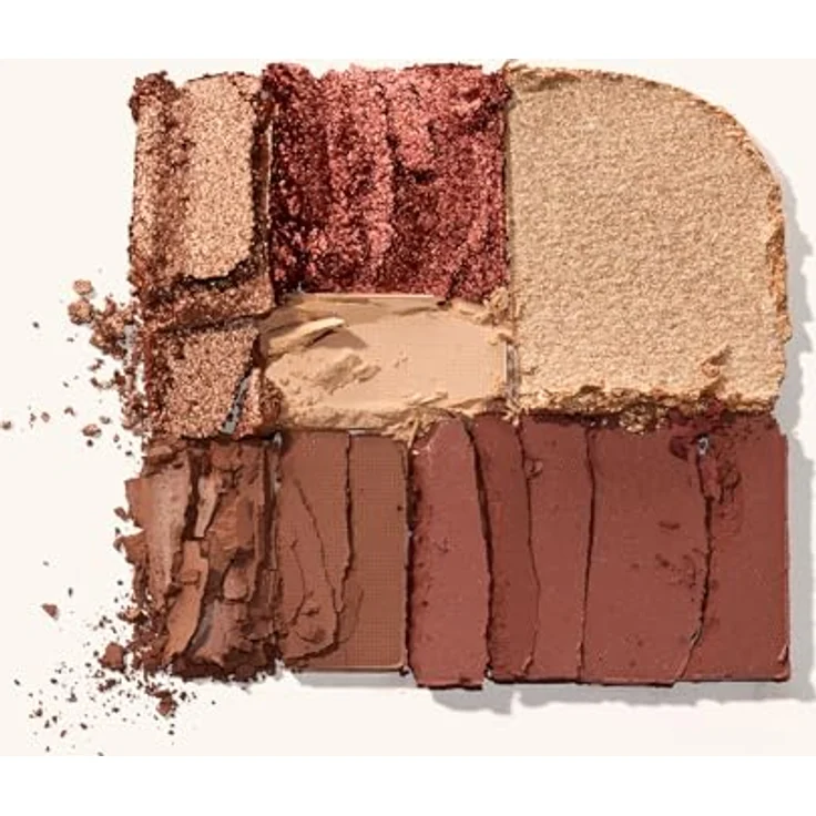 Catrice Cozy Glow Eye & Cheek Palette, Lidschatten und Rouge in warmen, natürlichen Farbtönen, 10 g – Bild 3