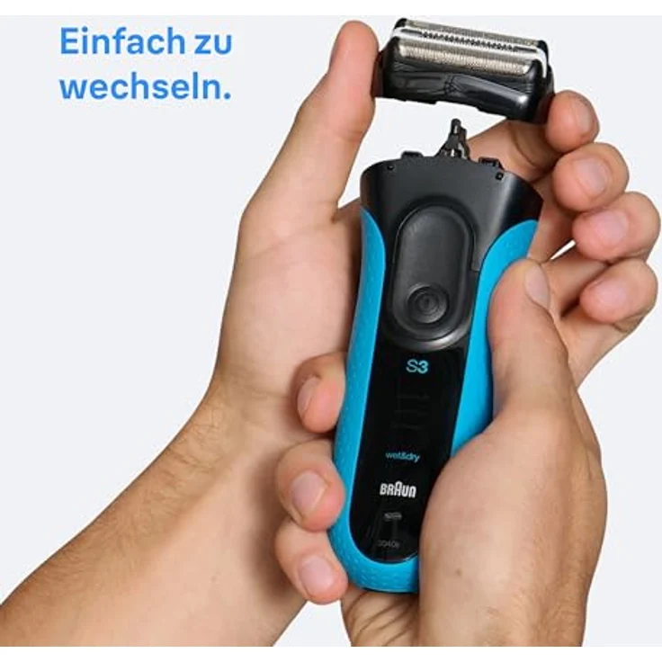 Braun Zubehör Combipack 32B, Scherkopf und Schneidsatz für Series 3+ und ProSkin Rasierer, Hautfreundlich und präzise Rasur – Bild 6