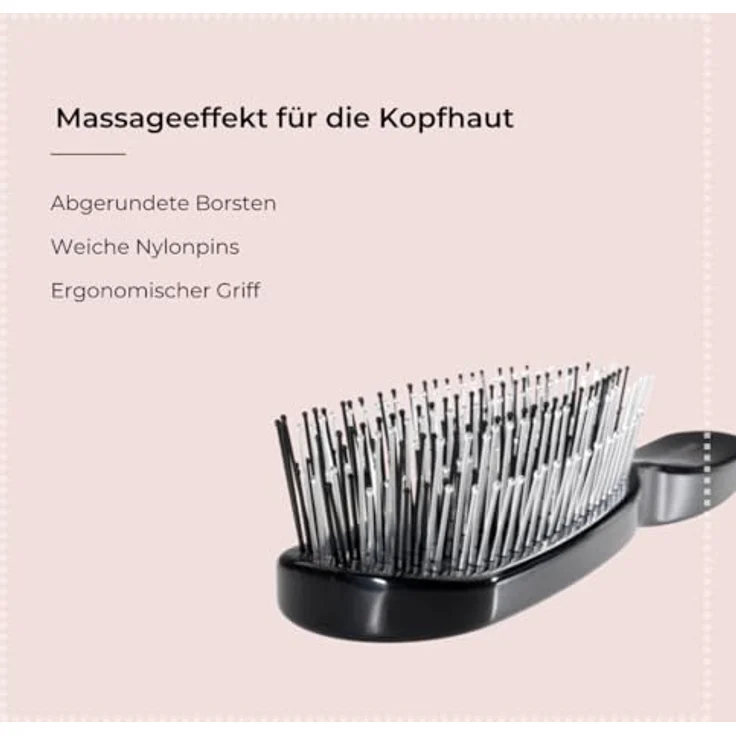 Hercules Sägemann Scalp Brush Junior, schwarz – Bild 4