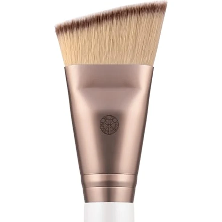 Luvia Cosmetics 222 Contour Brush - Elegance, Gesichtspinsel für Contouring und Puder, schräger Griff, kompakt, ideal für unterwegs – Bild 2