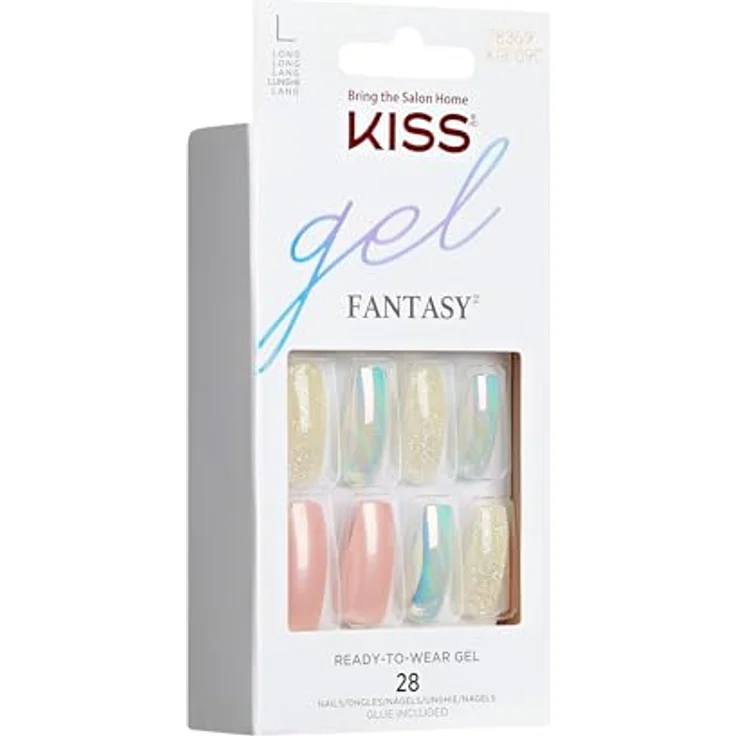 KISS Glam Fantasy 3D Nails - Party's Over Kunstnägel & Nageldesign – Bild 2