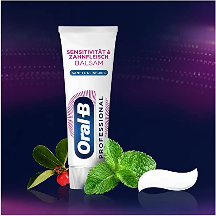 Doppelpack Oral-B Sensitivität & Zahnfleisch Balsam Sanfte Reinigung Zahncreme 2x75 ml – Bild 3