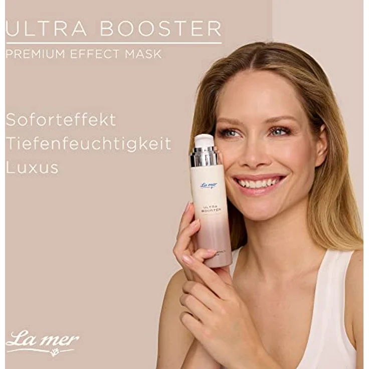 La mer Ultra Booster Premium Effect Mask - Cremige Gesichtsmaske für intensive Feuchtigkeit - Schützt und stärkt die natürliche Hautbarriere - Mindert Falten und wirkt nachhaltig straffend - 50 ml – Bild 2