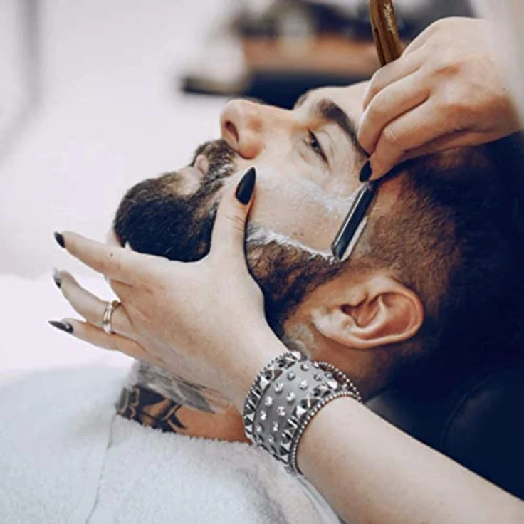 CANDURE Men Straight Cut Halsrasierer Rasiermesser – Bild 5