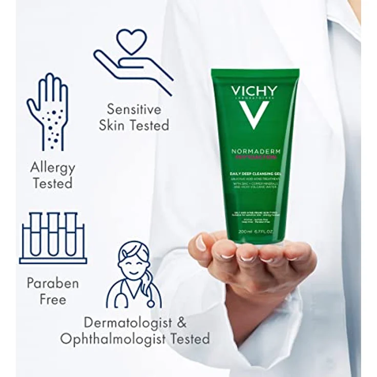 Vichy Normaderm Phytosolution Intensive Purifying Gel 200 ml Tagespflege – Bild 4