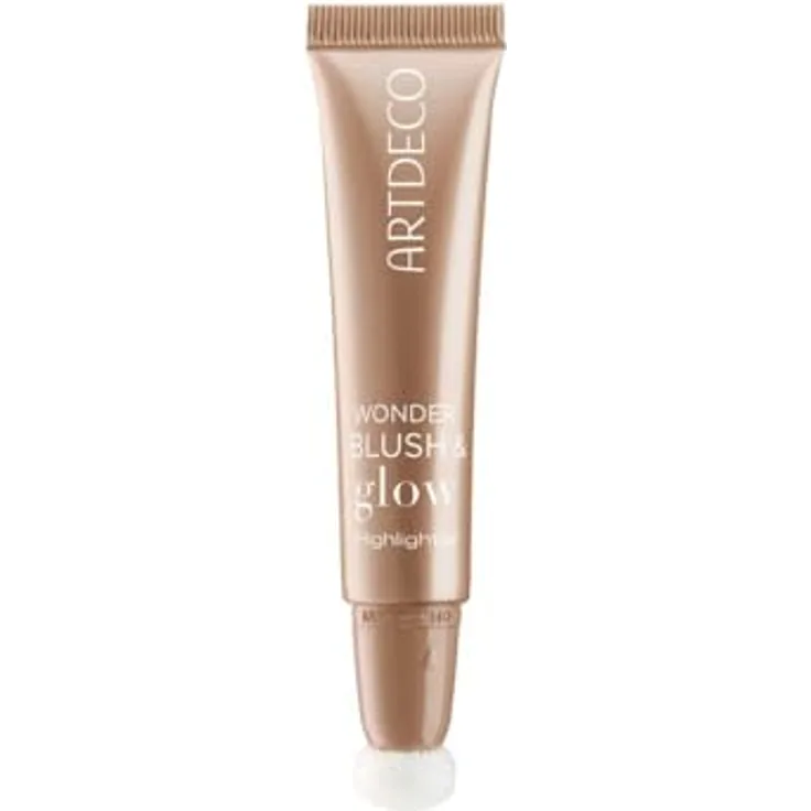 ARTDECO Wonder Blush & Glow, Flüssiges Rouge & Highlighter mit Schwämmchenapplikator, Langanhaltend mit natürlichem Glow & perlmuttartigem Finish, 12 ml