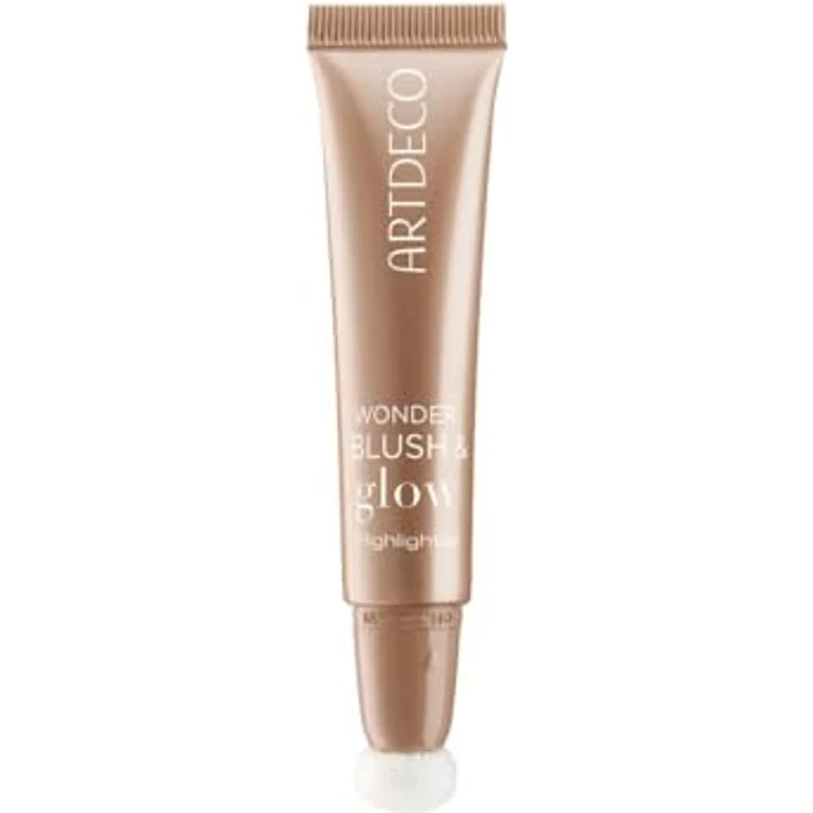 ARTDECO Wonder Blush & Glow, Flüssiges Rouge & Highlighter mit Schwämmchenapplikator, Langanhaltend mit natürlichem Glow & perlmuttartigem Finish, 12 ml – Bild 1