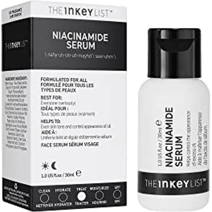 The INKEY List 10% Niacinamide Serum zur Kontrolle von überschüssigem Öl und Rötungen, 30 ml – Bild 2