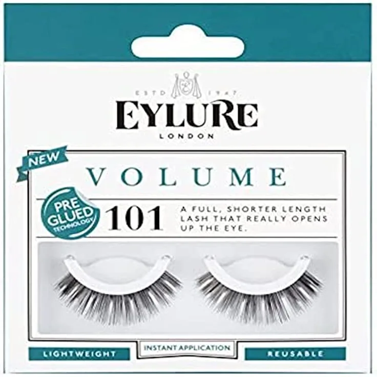 Eylure Volume No. 101 Pre-Glued, 1er Pack (1 x 2 Stück)