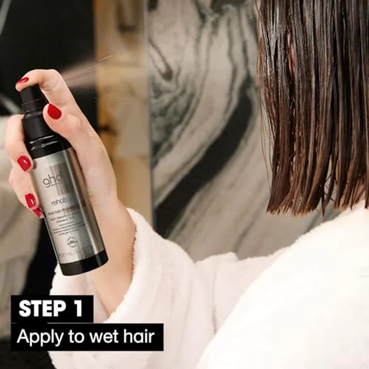 ghd rehab fine hair thickener, wärmeaktiviertes Leave-in Treatment für mehr Fülle und Stärke bei feinem Haar – Bild 4