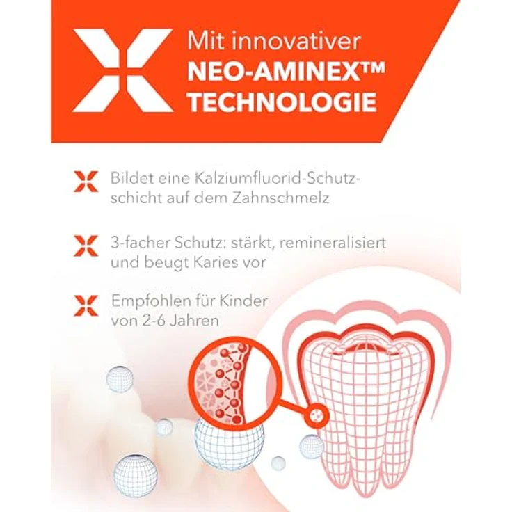 Elmex Kinder 2-6 Jahre Doppelpack 2 x 50 ml, für saubere & gesunde Zähne – Bild 6