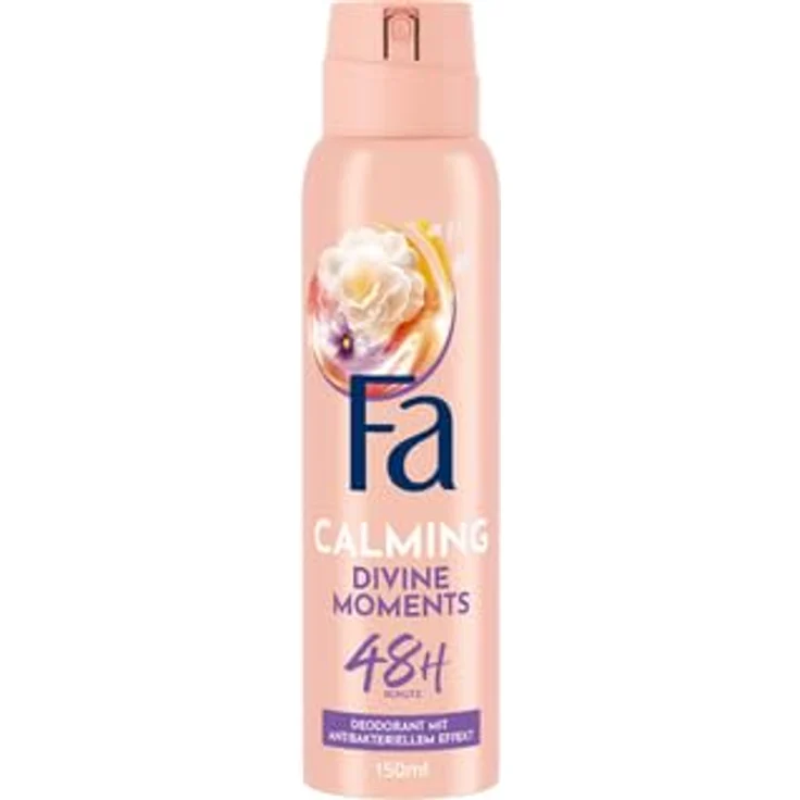 FA Deospray Divine Moments (1x 150ml), Deodorant mit wilder Kamelienblüte, Vegane Formel, stoppt Bakterien, ohne Aluminiumsalze – Bild 2