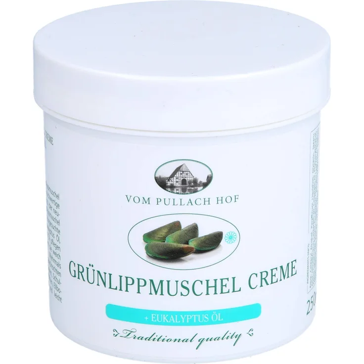 Axisis Grünlippmuschel Creme, 250 ml Gesichtscreme zur Pflege und Regeneration der Haut