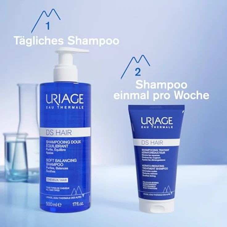 Uriage DS Hair Shampooing Traitant Kératoréducteur Shampoo 150 ml – Bild 8