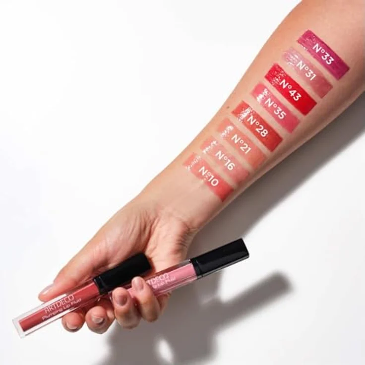 ARTDECO Plumping Lip Fluid - Lip Gloss für volle, glänzende Lippen mit Wet-Look Glanz - 3ml – Bild 5