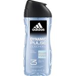 adidas 3in1 Dynamic Pulse Duschgel für ihn, mit holzig-frischem Duft, 250 ml
