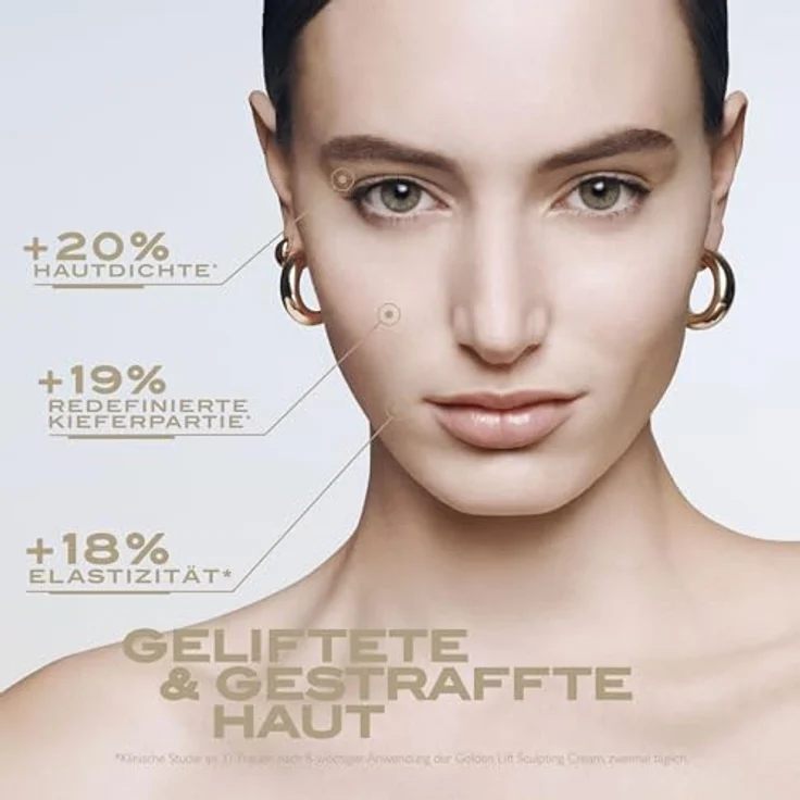 Lancaster Golden Lift Sculpting Day Cream, 50 ml - Feuchtigkeit spendende Gesichtscreme für strahlende Haut – Bild 4