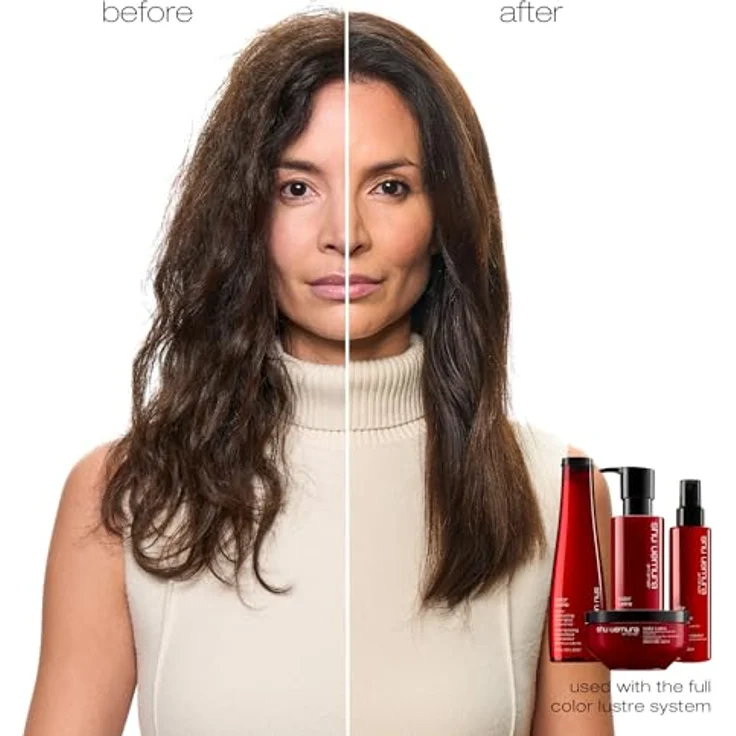 Shu Uemura Color Lustre Schützender Conditioner für gefärbtes Haar mit Proteinen, Aminosäuren, Kohlenhydraten und Vitaminen, 250 ml – Bild 2