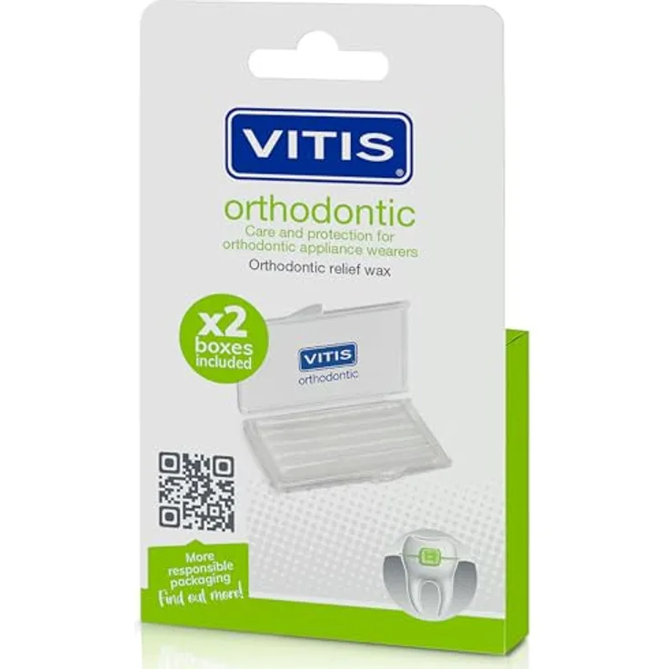 VITIS orthodontic Zahnwachs 2x5 Stück