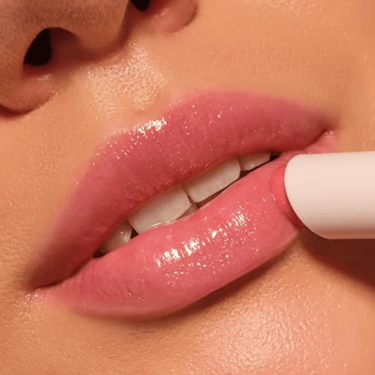 Catrice Diamond Glaze Gloss Stick, Lippenstift mit Korallton und goldenem Schimmer, 1,6 g – Bild 7