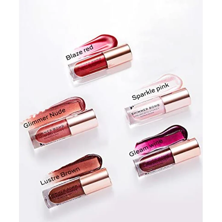 REVOLUTION Shimmer Bomb Lipgloss 4.5 ml Glimmer – Bild 7