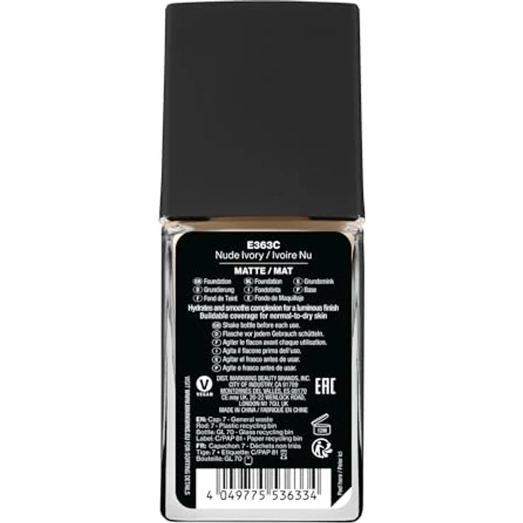 Wet'n'Wild Photo Focus Foundation Nude Ivory 30 ml – Bild 4