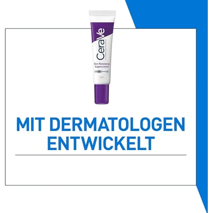 CeraVe Skin Renewing Augencreme, feuchtigkeitsspendende Augenpflege mit beruhigenden Inhaltsstoffen – Bild 4
