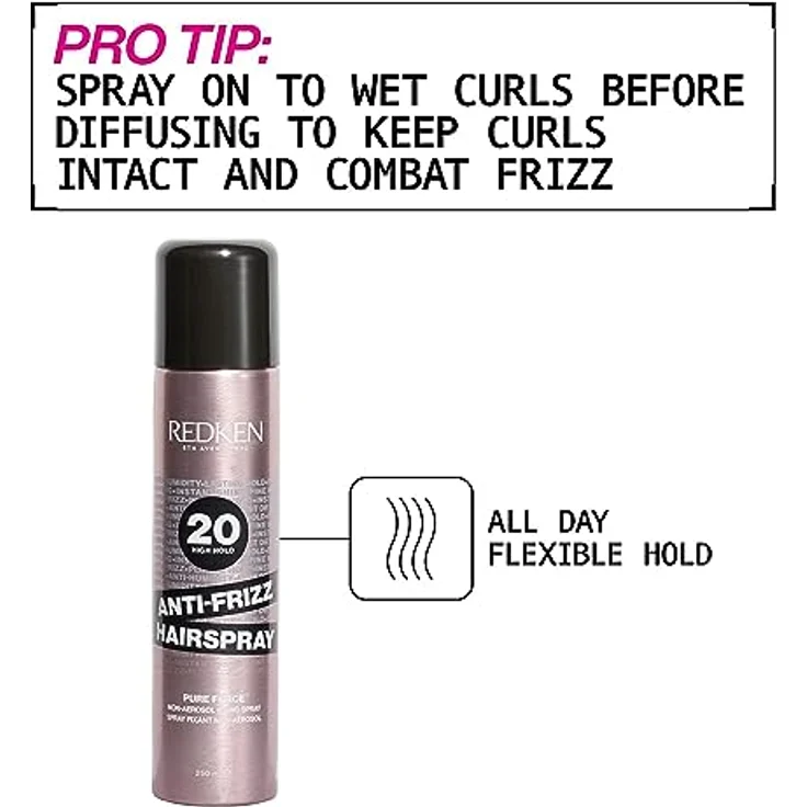 Redken Anti-Frizz Haarspray 20 - 250 ml – Bild 4