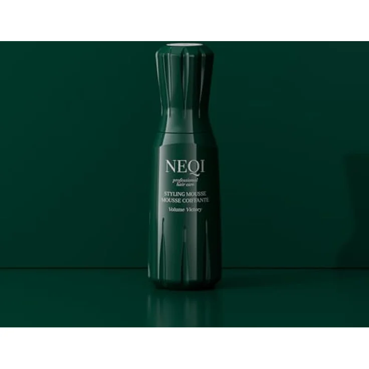 NEQI Volume Victory Styling Mousse, leichtes Volumen-Mousse mit Hitzeschutz für feines & dünnes Haar, feuchtigkeitsspendend, langanhaltendes Volumen ohne Verkleben, 150 ml – Bild 3