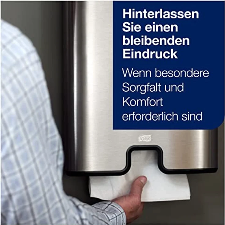 Tork Papierhandtücher Xpress Advanced, 120398, H2, 2-lagig, Interfold-Falz, 21,2 x 25,5cm, 3780 Stück – Bild 8