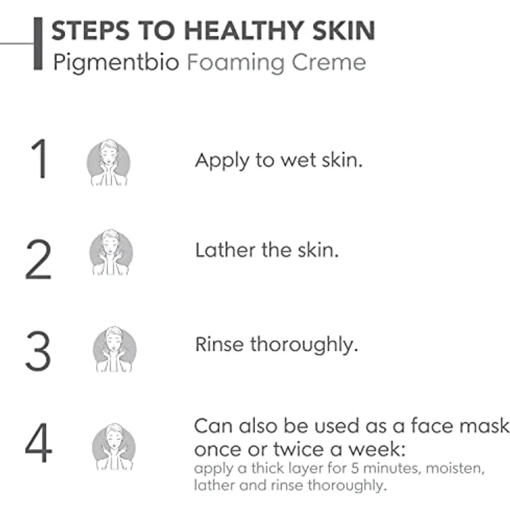 Bioderma pigmentbio foaming creme 200 ml für alle Hauttypen geeignet mit aufhellender Wirkung – Bild 6