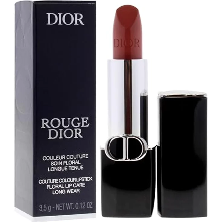 DIOR Rouge Dior Satin Lipstick Nr.434 Promenade, Lippenstift mit samtigem Finish, 3,5 g – Bild 3