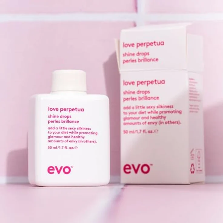 Evo Love Perpetua Shine Drops 50ml, Conditioner mit brillantem Glanz – Bild 4