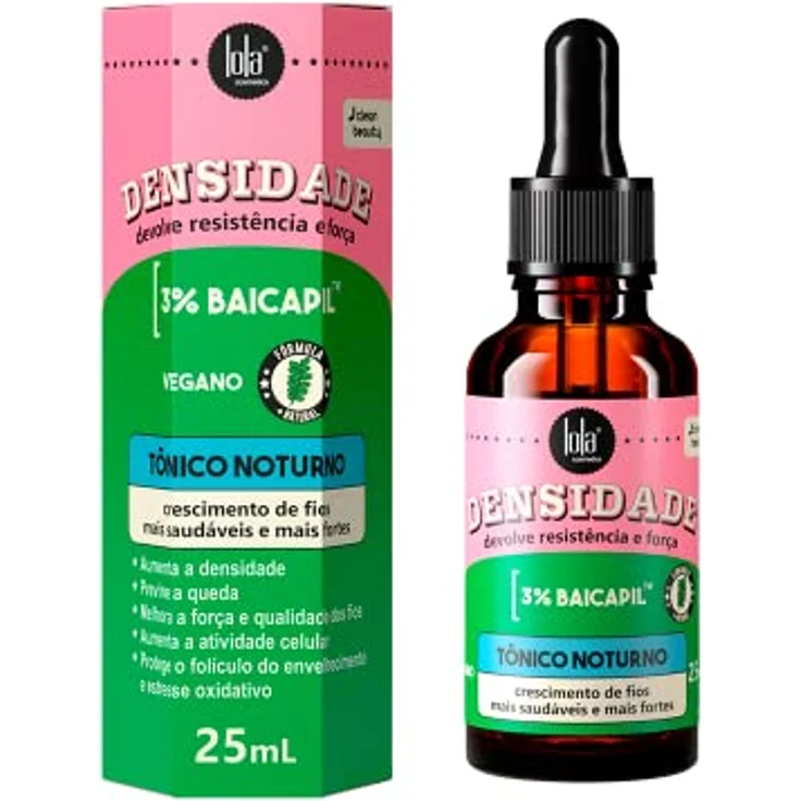 Lola Cosmetics Noturno Densidade, Haartonic 25 ml zur Dichteerhöhung und Haarausfallvorbeugung – Bild 1