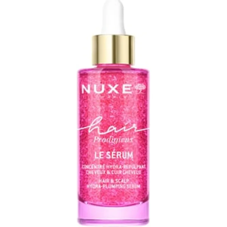 NUXE Hair Prodigieux Haarserum, revitalisierende Pflege mit Hyaluronsäure und Amla-Extrakt, 100 ml