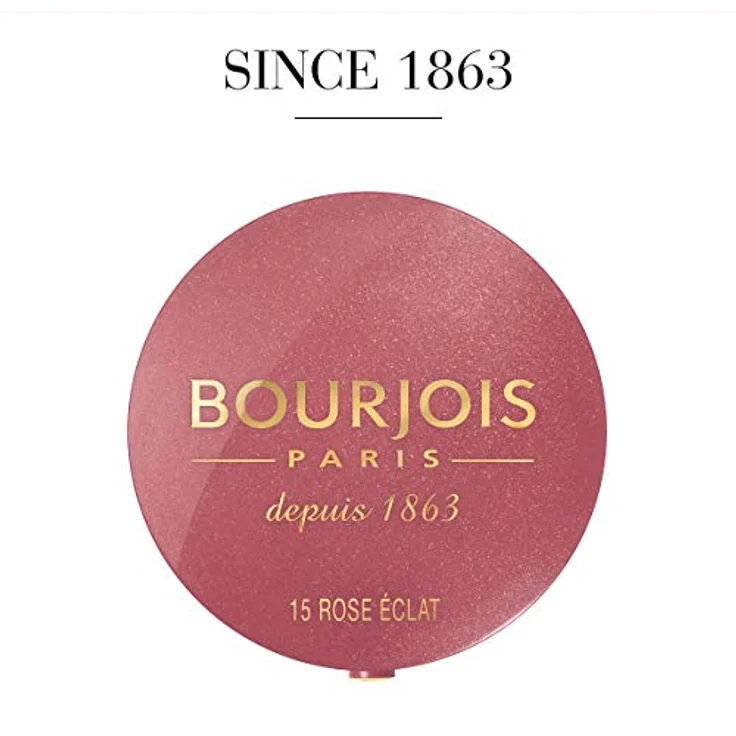 Bourjois Make-up Fard Blush Joues 15-Rose Eclat 2,5 g, Farbton: Rosa, für einen frischen Teint – Bild 5