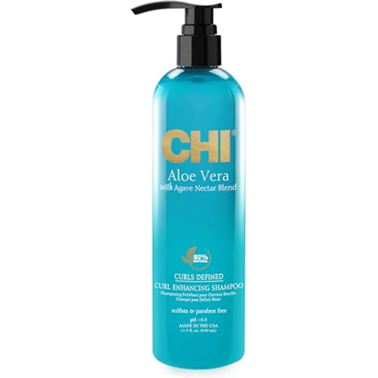 CHI Aloe Vera Curl Enhancing Shampoo 340 ml – Bild 2