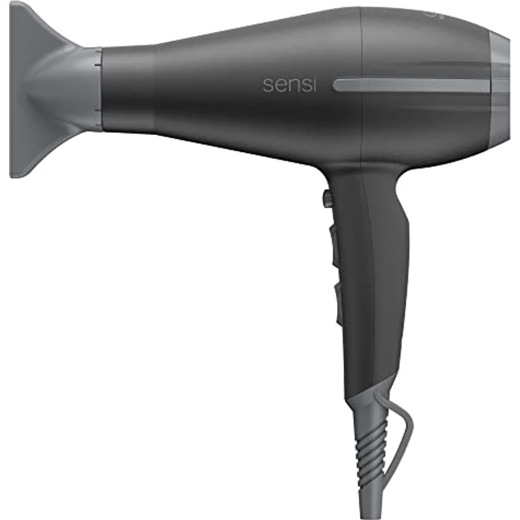 Ga.Ma Italy Professional Phon Tempo 5D Sensi Haartrockner, 2200 W, Innovative 5D Ultra Ozone Ion Protect, inkl. Diffusor, grau – Bild 4