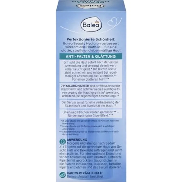 Balea Serum Beauty Hyaluron 7-fach, 30 ml – Bild 4