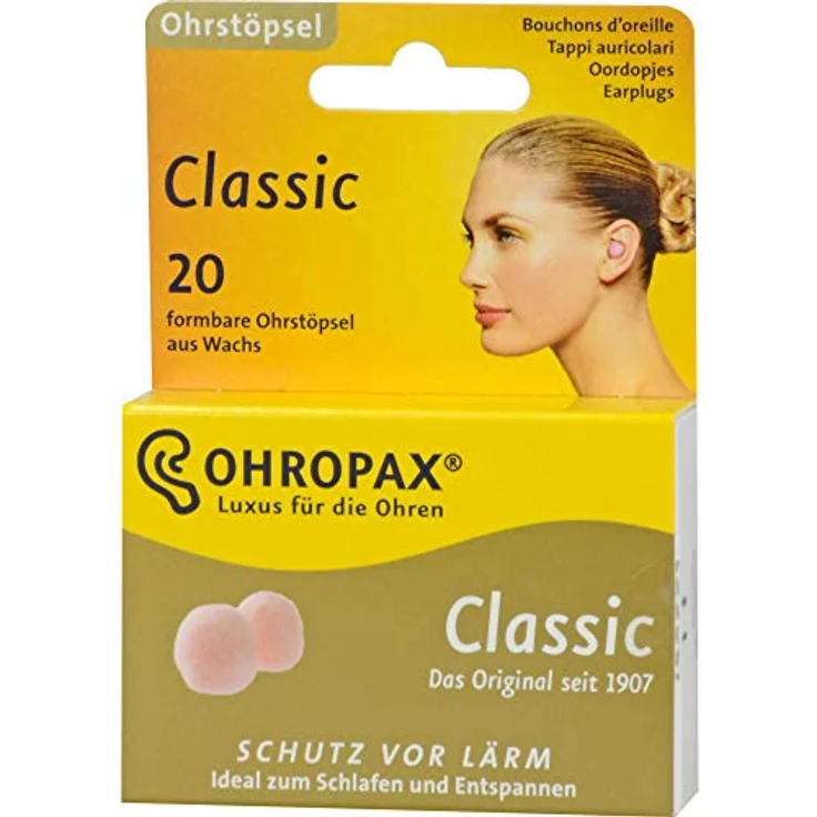 OHROPAX Classic Ohrstöpsel 20 ST - Preisvergleich – Bild 2