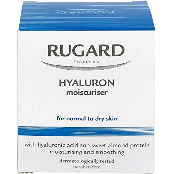 RUGARD Hyaluron Feuchtigkeitspflege: Erfrischende Feuchtigkeitscreme mit Hyaluronsäure & Süßmandelprotein, 100ml – Bild 3